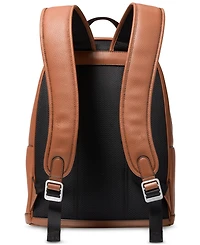 Michael Kors Men's Malone Leather Logo Backpack