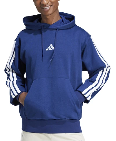 adidas Men's Essential Three Stripes Fleece Hoodie