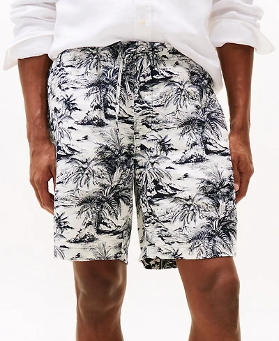 Tommy Hilfiger Men's Big & Tall Brooklyn Relaxed Fit Printed 7" Shorts