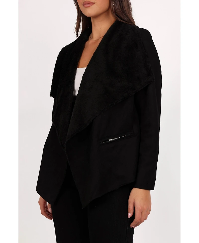 Petal and Pup Women's Lopez Faux Sherling Jacket