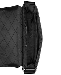 Michael Kors Men's Leather Mini-Flap Logo Crossbody Bag
