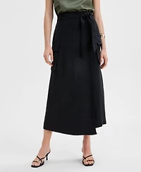 I.n.c. International Concepts Women's Midi Wrap Skirt, Exclusively at Macy's