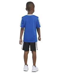 adidas Toddler & Little Boys Short-Sleeve Soccer T-Shirt Shorts, 2 Piece Set