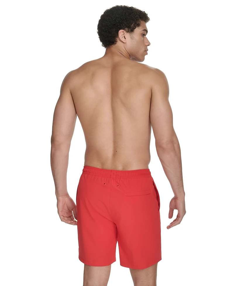 Calvin Klein Men's Regular-Fit Quick-Dry 5" Swim Trunks with Compression Short Liner