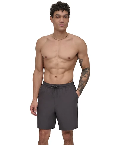 Dkny Men's Core Valley Stretch Performance 7" Volley Shorts