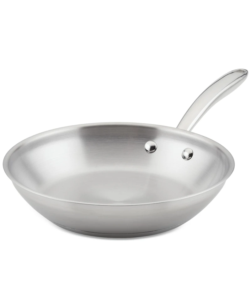 Rachael Ray Professional Stainless Steel Induction 10" Frying Pan