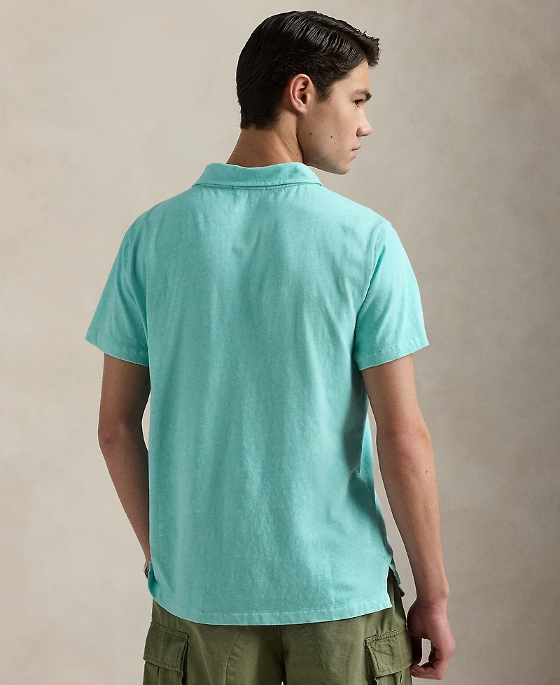Polo Ralph Lauren Men's Standard Cotton-Linen Jersey Shirt