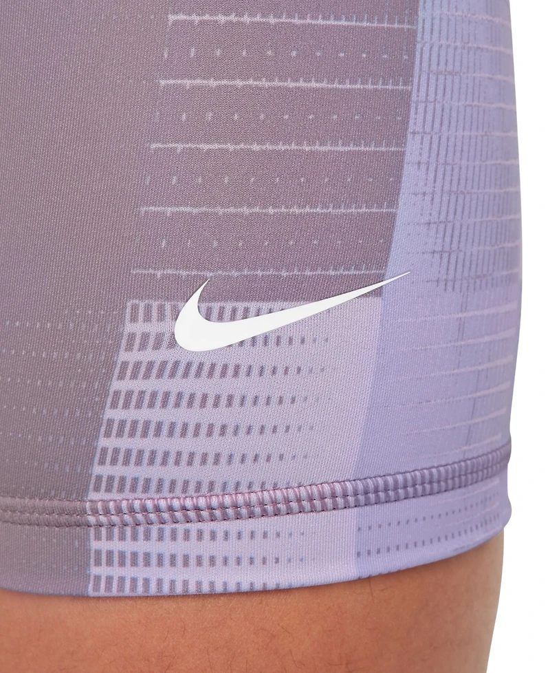 Nike Big Girls Pro Dri-fit Printed 5" Shorts