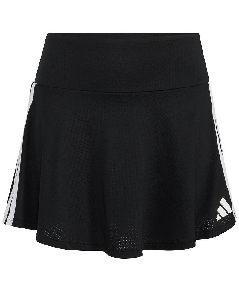 adidas Big Girls Detached Wide Waistband 3-Stripe Flounce Skort