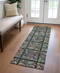 Addison Chantille Machine Washable ACN852 2'3"x7'6" Runner Area Rug