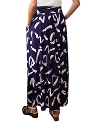 HotSquash London Women's Luxury Roll Top Maxi Skirt