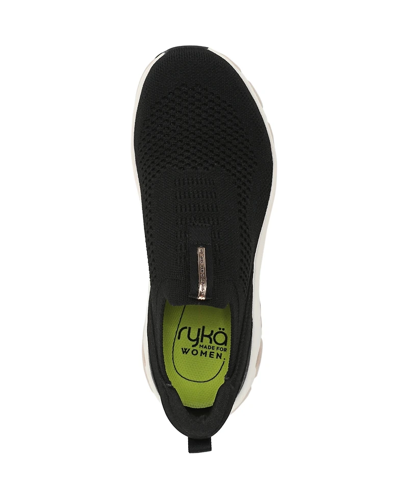 Ryka Women's Devotion Max Knit Slip On Walking Sneakers