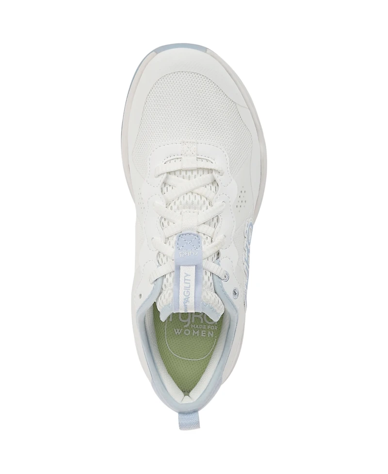 Ryka Women's Court Agility Cross Training Lace Up Sneakers