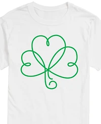 Airwaves Men's St Patrick's Day Clover Short Sleeve T-Shirt