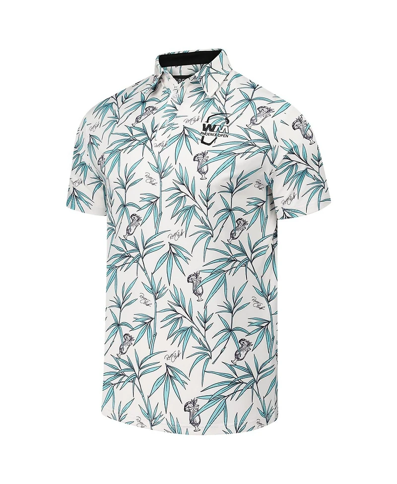 Flomotion Men's White Wm Phoenix Open Rum Club Polo Shirt