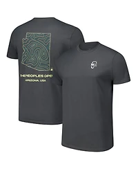 Flomotion Men's and Women's Charcoal Wm Phoenix Open Arizona T-Shirt