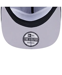 New Era Men's Black Washington Nationals Corduroy Filigree Golfer Adjustable Hat