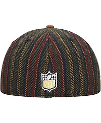 New Era Men's Brown/Tan Dallas Cowboys Vintage Herringbone 59FIFTY Fitted Hat