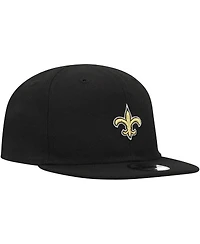 New Era Baby Boys and Girls Black New Orleans Saints My 1st 9FIFTY Adjustable Hat