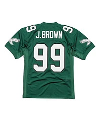 Mitchell & Ness Men's Jerome Brown Kelly Green Philadelphia Eagles 1991 Authentic Jersey