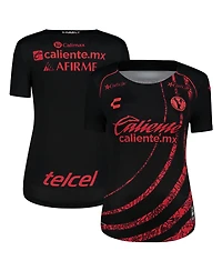 Charly Women's Black/Red Club Tijuana 2024/25 Home Authentic Jersey