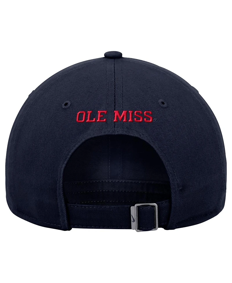 Nike Men's Navy Ole Miss Rebels Club Adjustable Hat