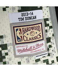 Mitchell & Ness Men's Tim Duncan Camo San Antonio Spurs 2013/14 Swingman Jersey