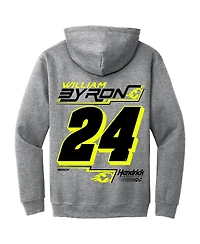 Hendrick Motorsports Team Collection Men's Heather Gray William Byron Extreme Pullover Hoodie