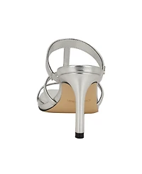 Calvin Klein Women's Hiledy Caged Slip-On Stiletto Sandals