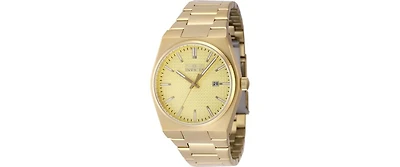 Invicta Men's 48398 Speedway Quartz 3 Hand Gold Dial Watch