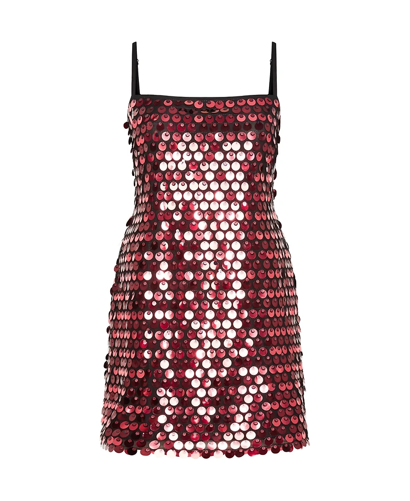 City Chic Plus Size Mini Disco Dress