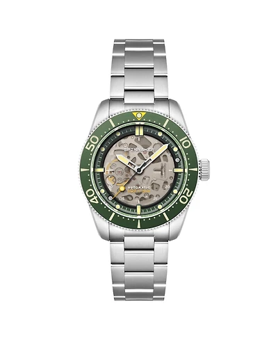 Spinnaker Men's Croft 42 Skeleton Automatic Solid Stainless Steel Bracelet Watch, 42mm