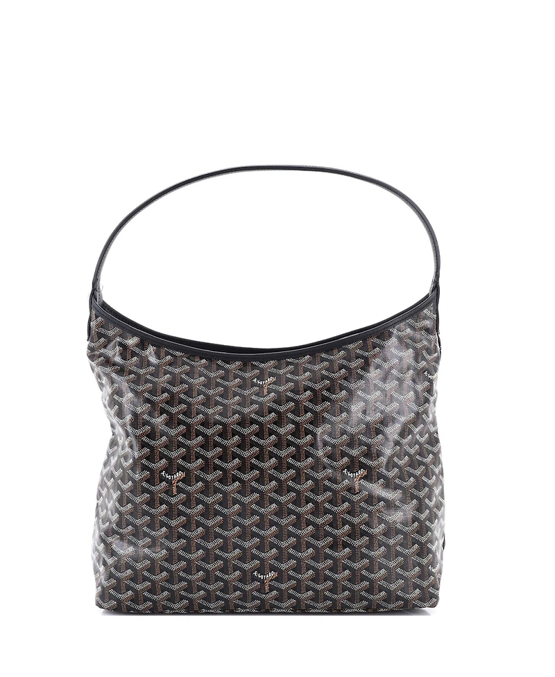 Pre-Owned Goyard Boheme Hobo Coated Canvas
