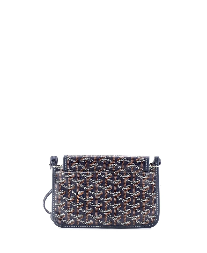 Pre-Owned Goyard Plumet Clutch Wallet Coated Canvas