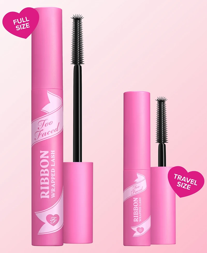 Too Faced Travel-Size Ribbon Wrapped Lash Tubing Mascara