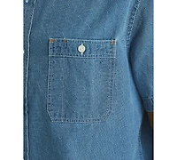 Nautica Men's Chambray Short-Sleeve Shirt