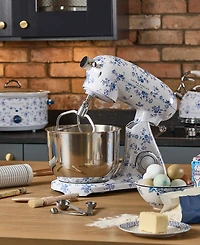 Laura Ashley Floral-Print 6L 6-Speed Die-Cast Stand Mixer
