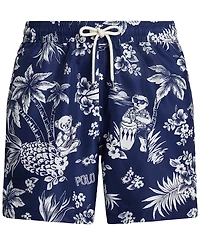 Polo Ralph Lauren Men's 5.75-Inch Traveler Bear Swim Trunks
