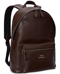 Polo Ralph Lauren Men's Pebbled Leather Backpack
