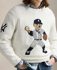 Polo Ralph Lauren Unisex Yankees Bear Sweater