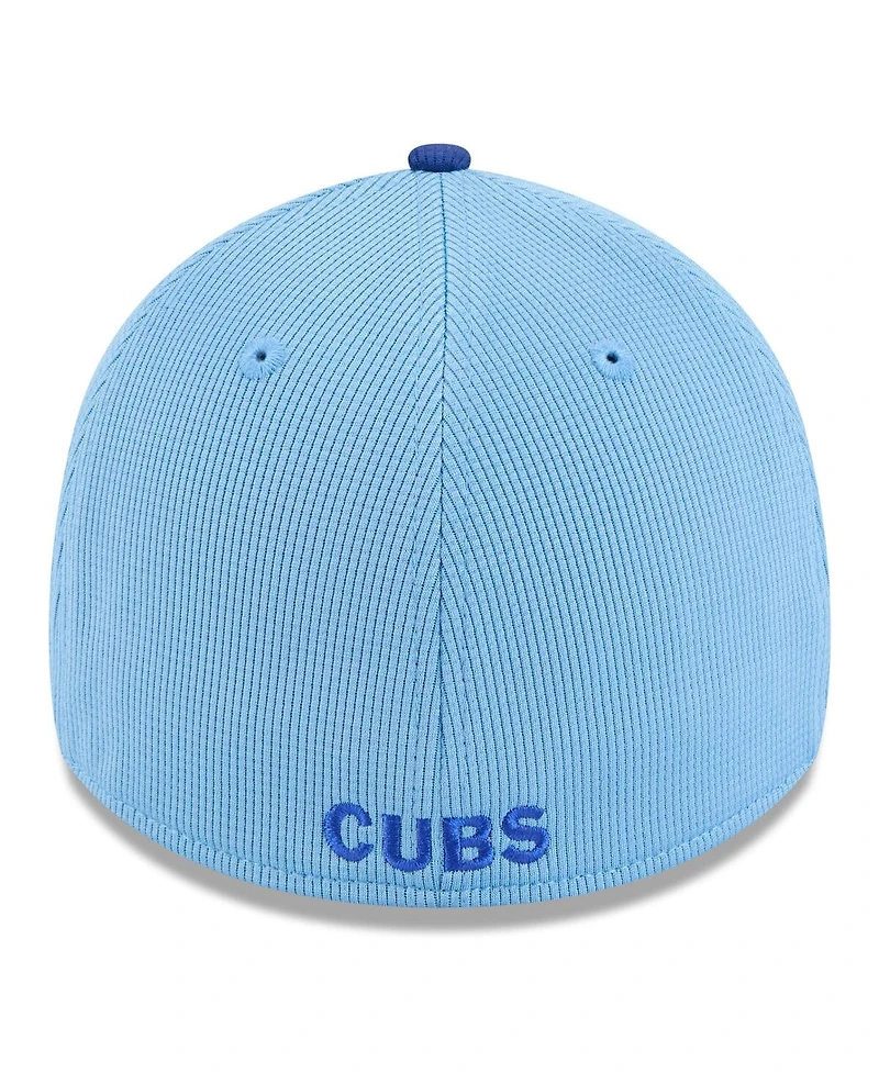 New Era Men's Light Blue Chicago Cubs 2025 Spring Training 39THIRTY Flex Hat