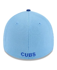 New Era Men's Light Blue Chicago Cubs 2025 Spring Training 39THIRTY Flex Hat