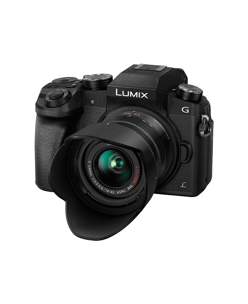 Panasonic Lumix Dmc-G7 Mirrorless Camera with Lumix G Vario 14-42mm Lens, Black