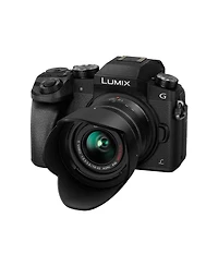 Panasonic Lumix Dmc-G7 Mirrorless Camera with Lumix G Vario 14-42mm Lens, Black