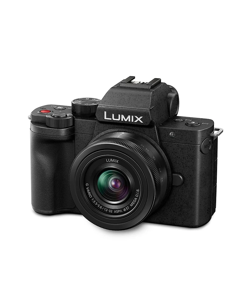 Panasonic Lumix G100 4K Mirrorless Vlogging Kit with 12-32mm Lens & Tripod Grip