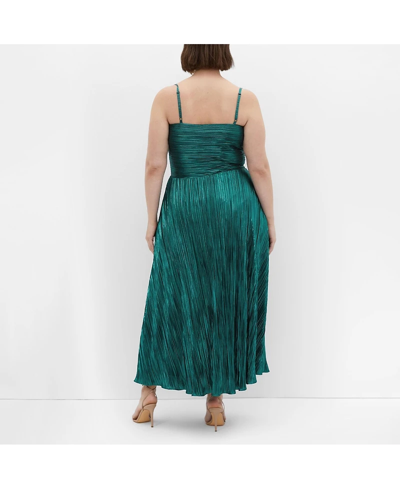 Plus Kamila Cowl Neck Dress