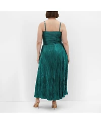 Plus Kamila Cowl Neck Dress