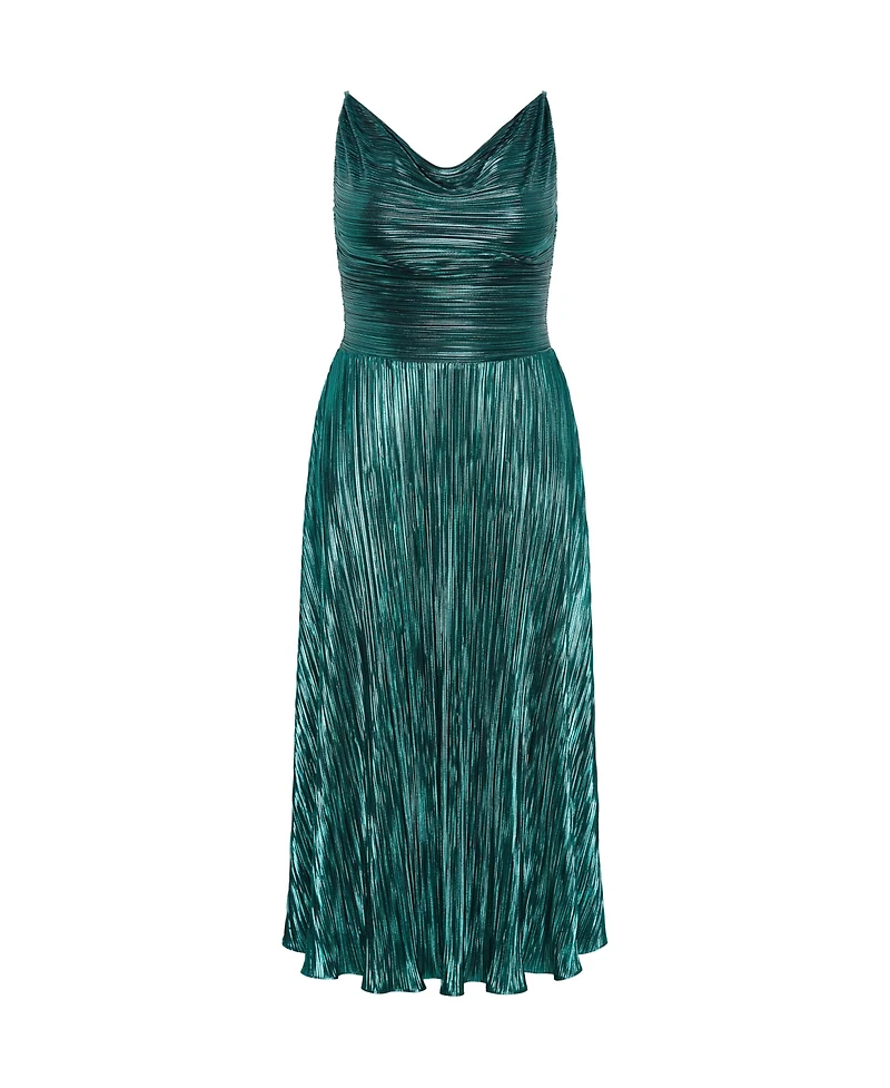 Plus Kamila Cowl Neck Dress