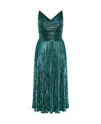 Plus Kamila Cowl Neck Dress