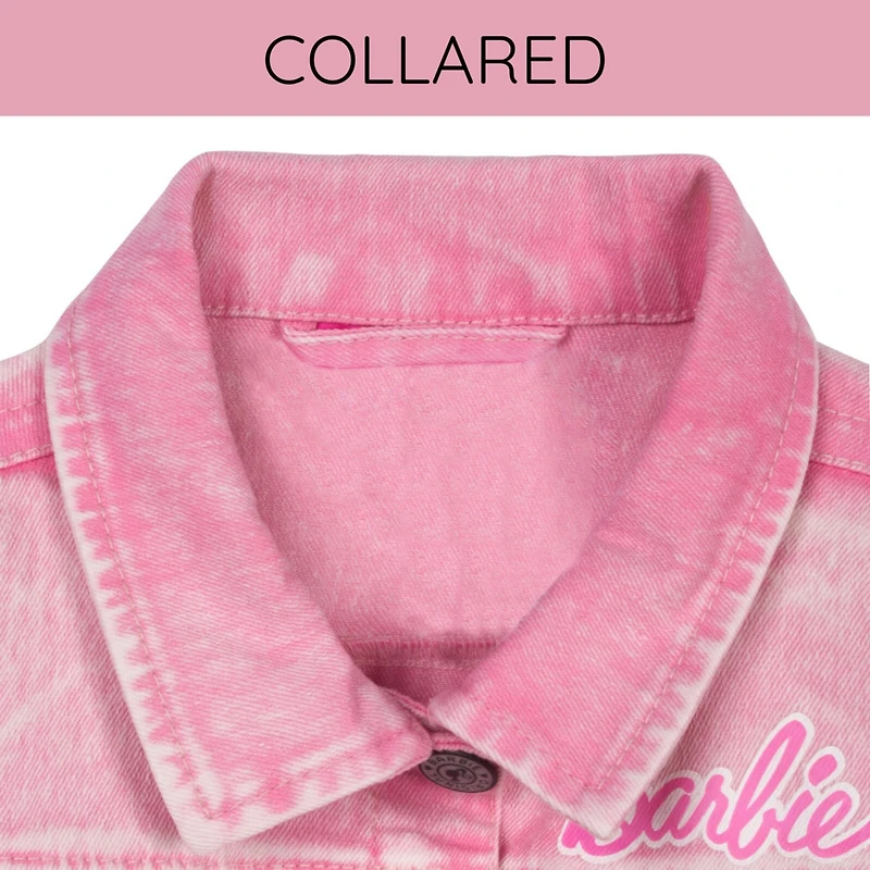 Barbie Girls Pink Denim Jacket